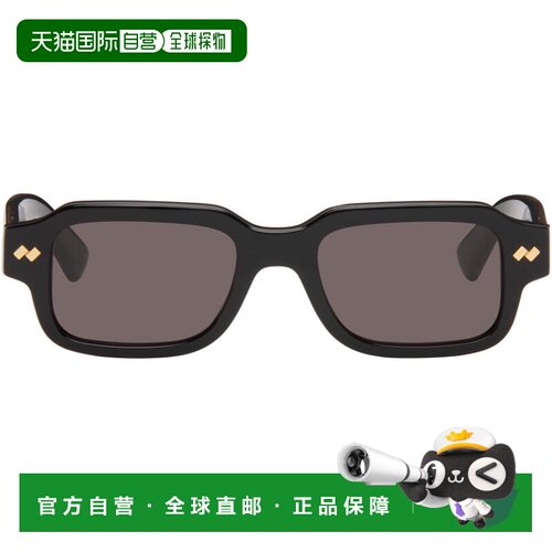 Bottega Veneta 葆蝶家 男士 黑色 Intrecciato Rectangular 太阳