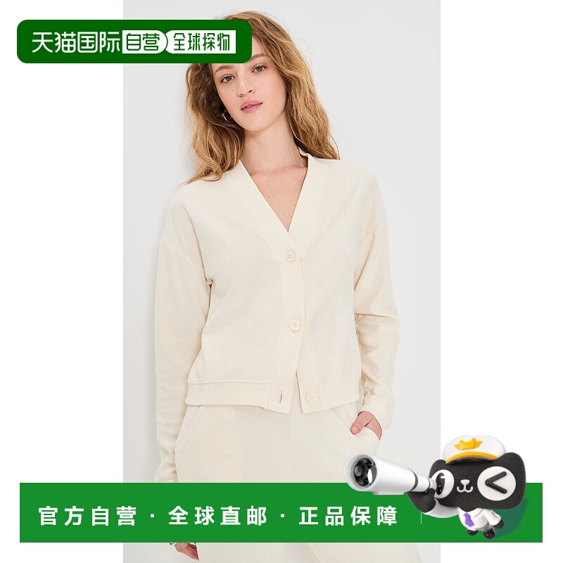 1h可退 潮奢 Kule 女士 Bay 厚绒布针织开衫  舒适时尚