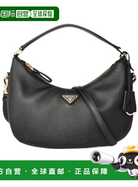 PRADA 女士单肩包 1BC2722CYSVOOOF0002 AW2025 黑色斜挎包手提包