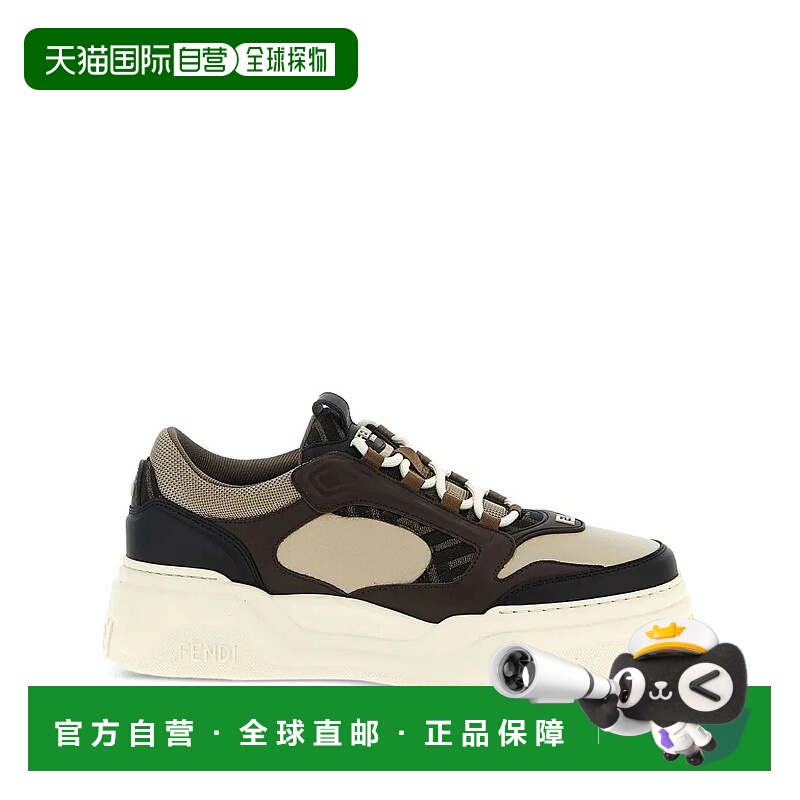 1h可退 FENDI 男士运动鞋 7E1728AU20129 AW2025 浅棕色