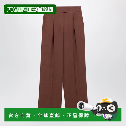 VALENTINO 女士正装裤 9B3RB766AB31YF AW2026 棕色