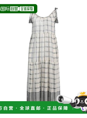 潮奢 ULLA JOHNSON 女士 中长连衣裙 beige米色 舒适时尚