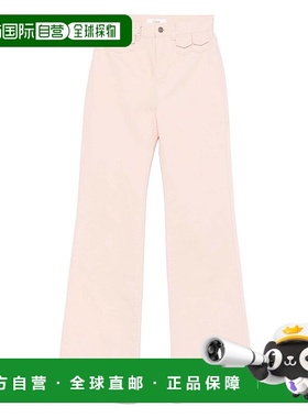 CHLOÉ 女士休闲裤 25UDP032526C7 SS2025 粉红色 Chloe Trousers