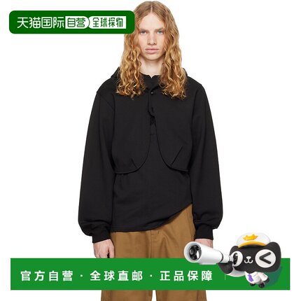 1h可退 潮奢 ADER Error 男士 黑色 Product. 38 连帽衫 BN01FWHD