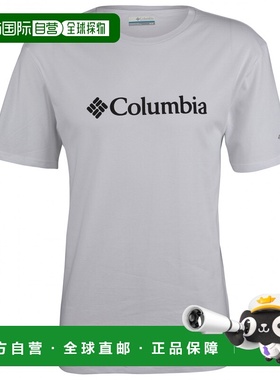 COLUMBIA 男士户外T恤 0168385WHITE CO 白色哥伦比亚