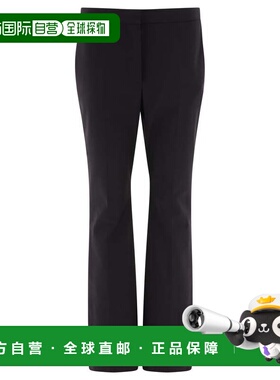 GIVENCHY 女士休闲裤 BW510614HB001 AW2023 黑色 Flared trouser