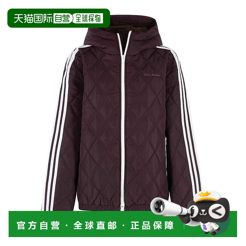 1h可退 ADIDAS 女士运动服 KE9956SHADOWMAROON AW2025 红色