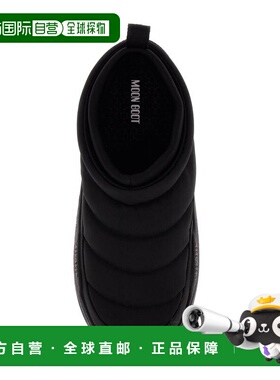 MOON BOOT 男士靴子 80D2470010N001 AW2024 黑色 平底短靴
