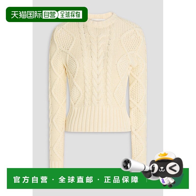 1h可退 潮奢 ZIMMERMANN 女士 粗线针织棉质毛衣 9779TS241C,女装/女士精品,毛针织衫,淘宝优惠券,粉丝福利购,淘宝优惠卷