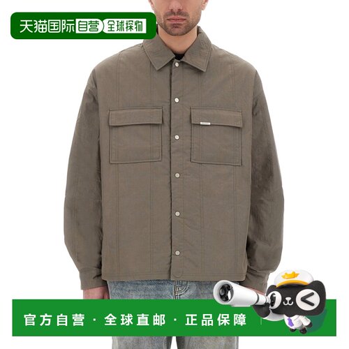 Represent 男士 绗缝衬衫式运动外套 MLM291146