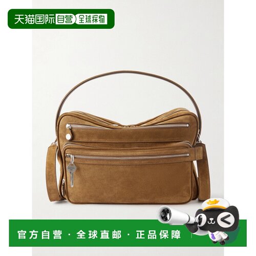 Acne Studios 艾克妮 男士 Camero Camera 绒面革邮差包 C10264CO