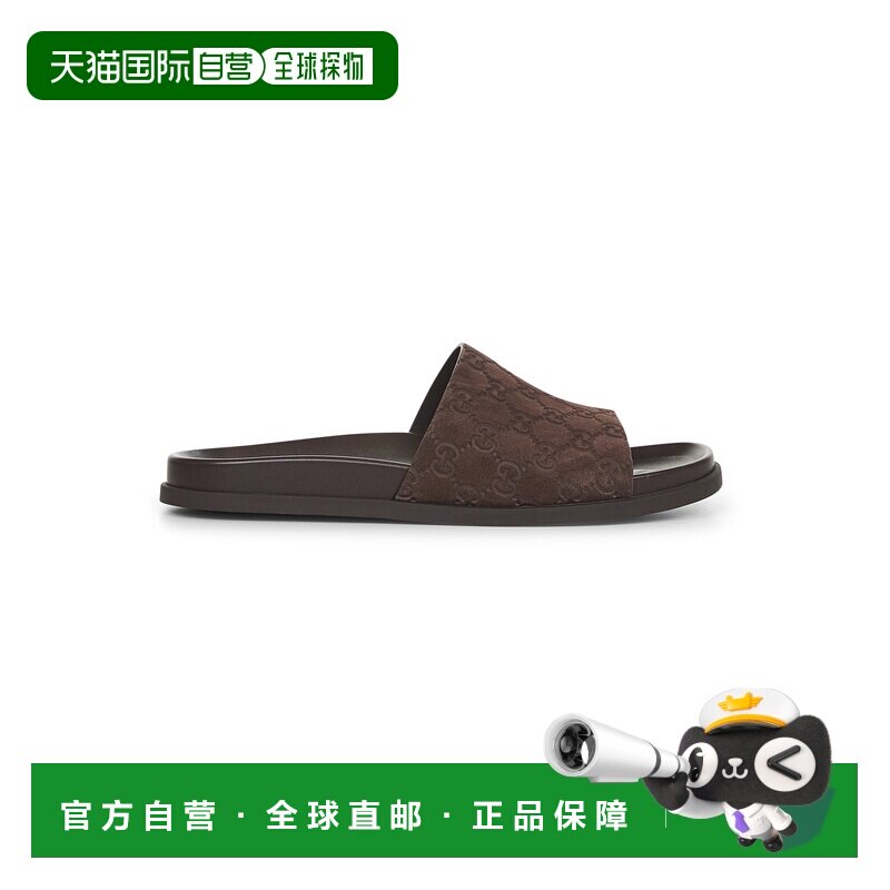 GUCCI 男士拖鞋 834941AADUO2140 SS2025 棕色
