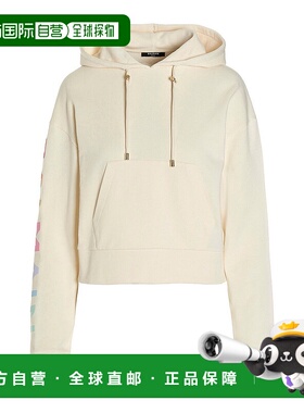 BALMAIN 女士针织毛衣 YF0JP010BB80GJH AW2023 白色卫衣帽衫