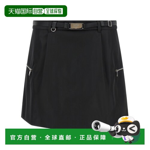 PRADA 女士半身裙 21H0551WQ8SOOOF0002 AW2026 黑色