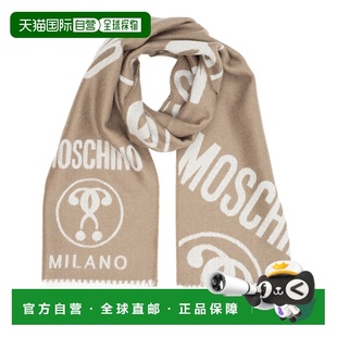 50152M5414005 围巾 AW2022 花色 Question MOSCHINO Double 男士
