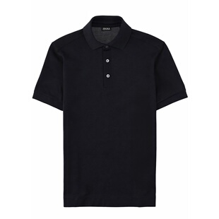杰尼亚 UH34 1h可退 zegna SETA 全棉Polo衫 香港直邮潮奢 男士