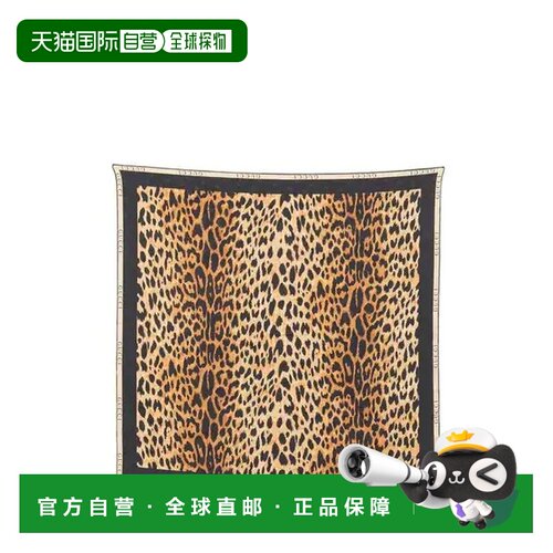 GUCCI 女士围巾 8748273G0092560 AW2026 棕色 HERITAGE LEO JACQ