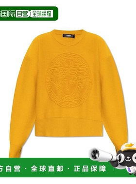 VERSACE 女士针织毛衣 AW2025 10134291A100051O980羊绒