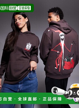 1h可退 潮奢 ASOS 女士 Disney Christmas Tim Burton Jack 设计