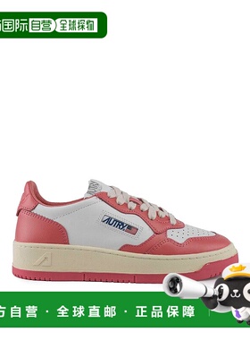 AUTRY 女士运动鞋 AULWWB55 SS2025 红色 Medalist Low Sneakers