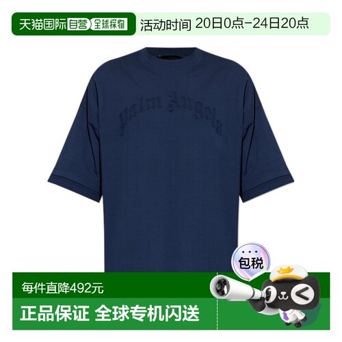PALM ANGELS 男士T恤 PMAA10QS26JER0014646 SS2026短袖
