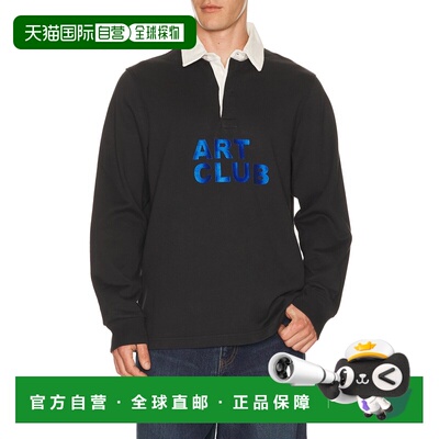 潮奢 J.W. Anderson 男士 Club 艺术橄榄球Polo衫 JO0272PG1938