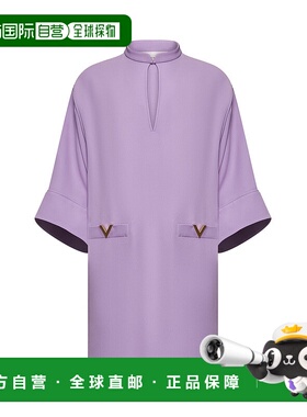 VALENTINO 女士连衣裙 6B3VAEW11MMR3H SS2025 紫色