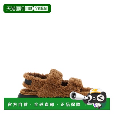 MOON BOOT 女士拖鞋 80D2420020M008 SS2026 棕色 SHEARLING SAND