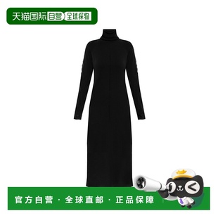 Y-3 女士连衣裙 JX23000BLACK AW2025 黑色 Turtleneck dress