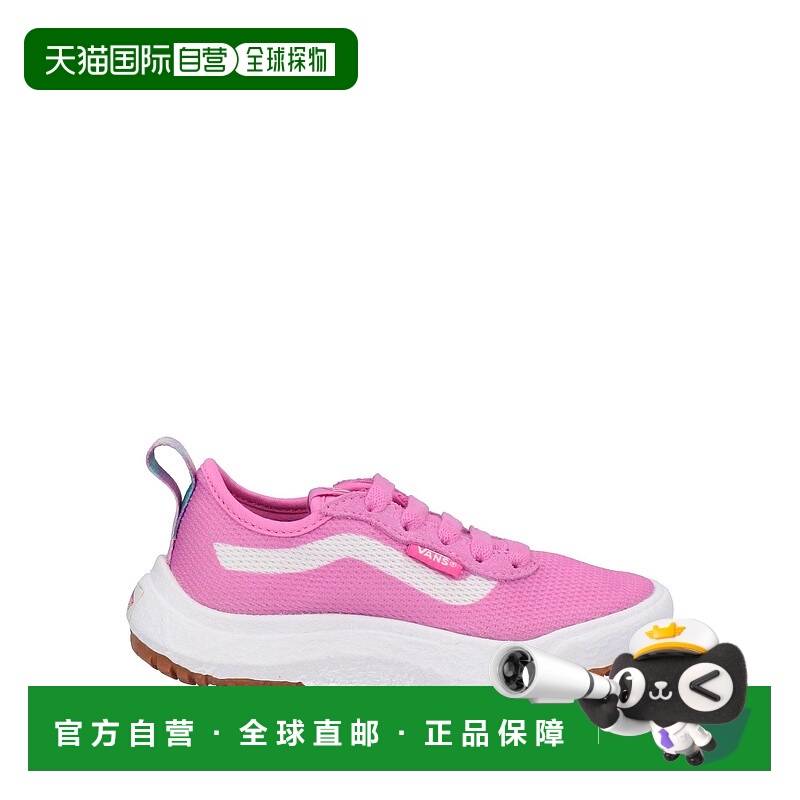 1h可退 潮奢 Vans 范斯 女童 帆布运动鞋童鞋 pink粉色 舒适时尚