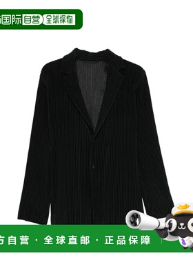 HOMME PLISSE ISSEY MIYAKE 男士外套 HP66JD50115BLBLACK