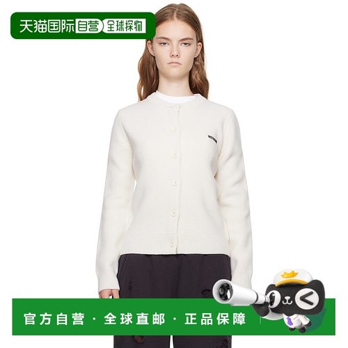 1h可退 潮奢 We11Done 女士 灰白色 Simply 开衫 WDKC224602W针织