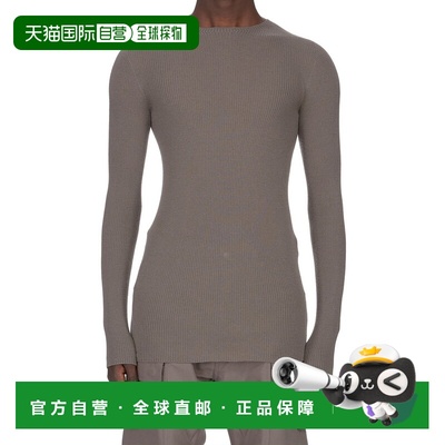 RICK OWENS 男士针织衫 RU01F2637RIBM34 SS2026 灰色