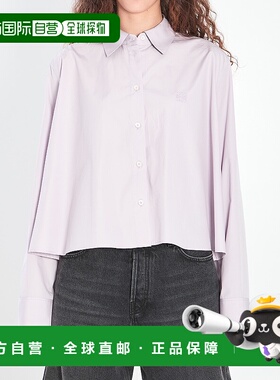 LOEWE 女士外套 S359Y05XEJ6140 AW2025 紫色 Trapeze Shirt