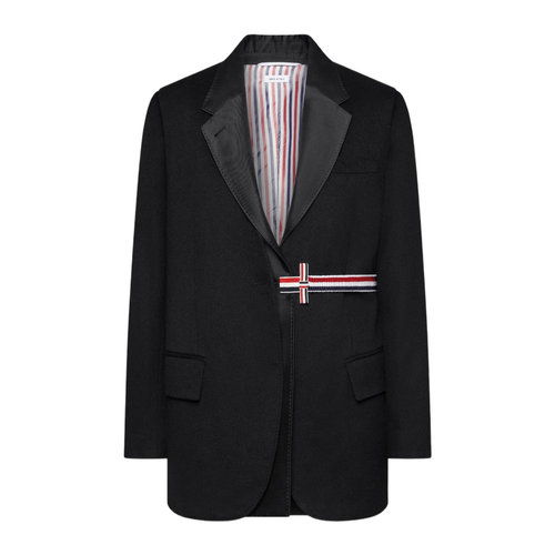 香港直邮THOM BROWNE 女士西服 FBC938C07962001 AW2025 黑色