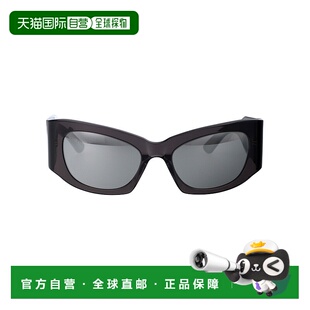 黑色 BALENCIAGA SS2024 BB0327S003 几何框太阳镜 女士眼镜