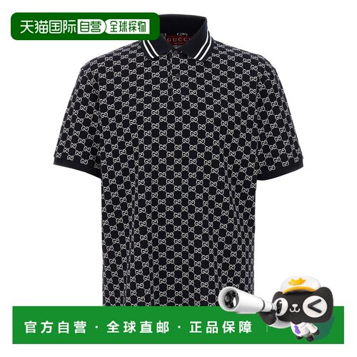 GUCCI 男士POLO衫 788024XJHH74137 AW2025 花色 短袖T恤