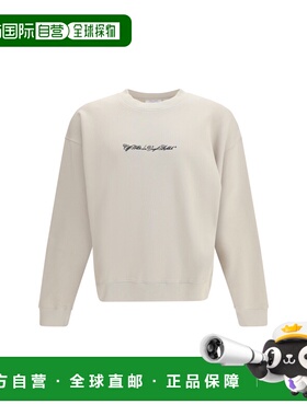 潮奢 off-white 男士 Script 箭号圆领运动衫 44MBA054S26F001270