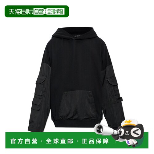 BALMAIN 男士卫衣 HH1JT280BD59EAP AW2026 黑色 长袖卫衣