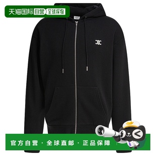 男士 黑色长袖 卫衣 SS2025 RY0A60N6038EC CELINE