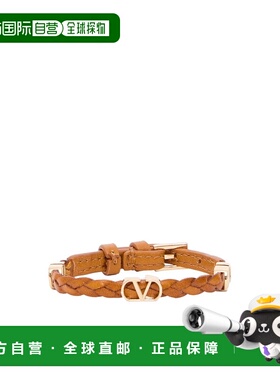 1h可退 VALENTINO 女士手链手镯 WJ0X71PRHWU4 SS2025 黄色 编织