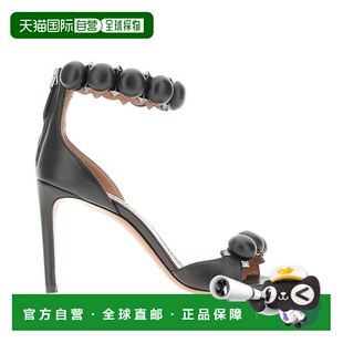 漆皮高跟凉鞋 1h可退 女士 alaia AA3S770C0N12 潮奢