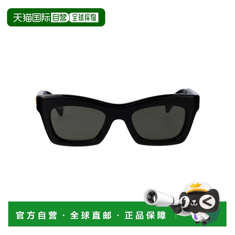 1h可退 GUCCI 女士眼镜 GG1773S001SUNGLASSES SS2025 黑色