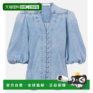 女士 Lucky 牛仔衫 1h可退 舒适时尚 ZIMMERMANN blue蓝色 潮奢