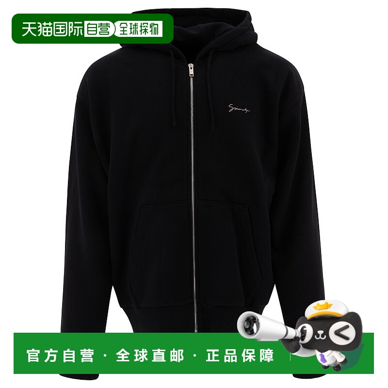 1h可退 GIVENCHY 男士针织衫 BMJ0LB3YPS001 SS2025 黑色