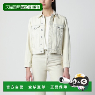 1h可退 潮奢 A.P.C. 女士 白色牛仔布夹克 COHLBF32028COAAF