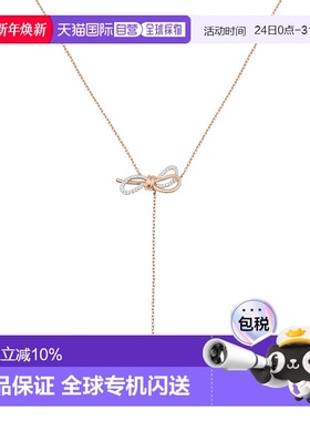 SWAROVSKI Lifelong Bow Y形蝴蝶结项链5447082
