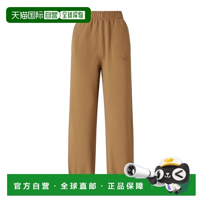 1h可退 PINKO 女士休闲裤 105508A2RBM10 AW2025 棕色 PAZZO 运动