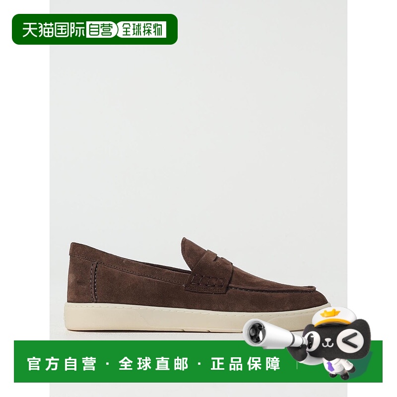 1h可退 HOGAN 男士商务休闲鞋 HXM6470FS00BTMS610 SS2025 绿色