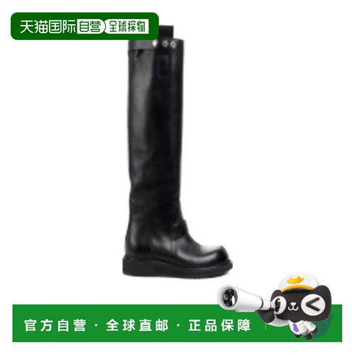 1h可退 奢淘 Rick Owens 圆头长筒靴 女 RP02B6856LE09厚底